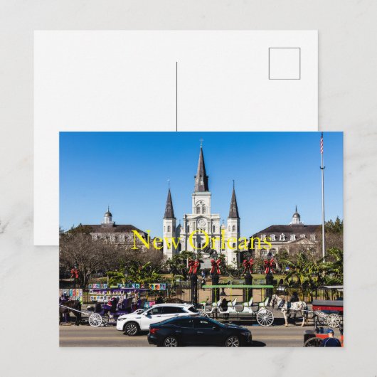 Jackson Square Briefkaart (Voorkant / Achterkant)