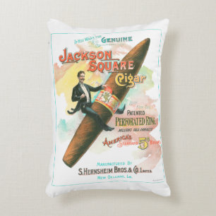 Jackson Square Cigar Decoratief Kussen
