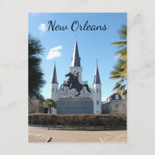 Jackson Square, French Quarter, New Orleans Briefkaart