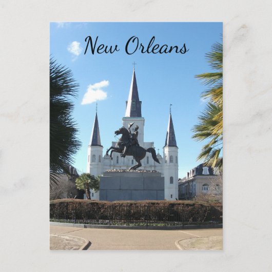 Jackson Square, French Quarter, New Orleans Briefkaart (Voorkant)