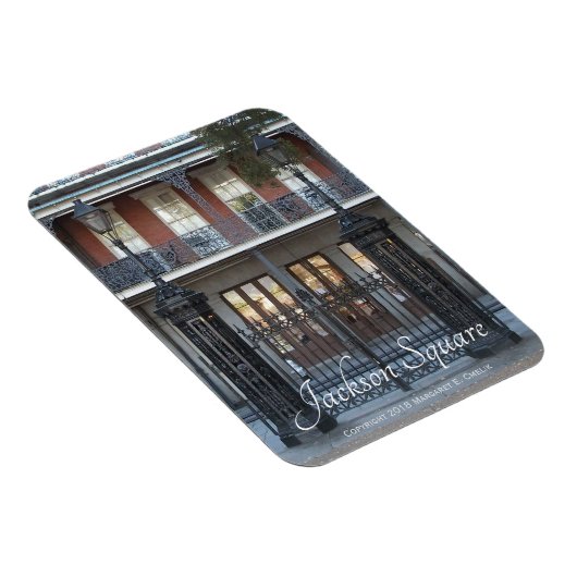 Jackson Square Gate, New Orleans, Frans kwartaal Magneet (Rechterzijde)