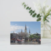 Jackson Square-New Orleans Briefkaart (Staand voorkant)
