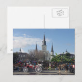 Jackson Square-New Orleans Briefkaart (Voorkant / Achterkant)