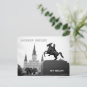 Jackson Square, New Orleans Briefkaart (Staand voorkant)