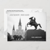 Jackson Square, New Orleans Briefkaart (Voorkant / Achterkant)
