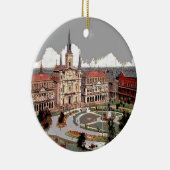 Jackson Square new orleans Keramisch Ornament (Rechts)