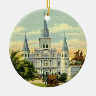 Jackson Square New Orleans Keramisch Ornament