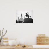 Jackson Square, New Orleans, Louisiana Poster (Keuken)
