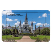 Jackson Square New Orleans Magneet (Horizontaal)