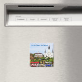 Jackson Square, New Orleans-magneet Magneet (Insitu (Vaatwasser))