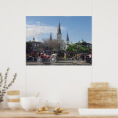 Jackson Square-New Orleans Poster (Keuken)
