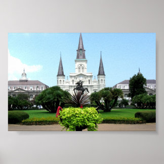 Jackson Square, New Orleans Poster
