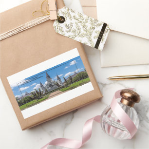 Jackson Square New Orleans Rechthoekige Sticker