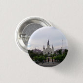 Jackson Square, New Orleans Ronde Button 3,2 Cm (Voorkant /achterkant)