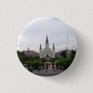 Jackson Square, New Orleans Ronde Button 3,2 Cm
