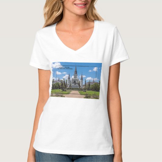 Jackson Square New Orleans T-shirt (Voorkant)