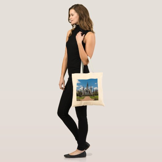 Jackson Square, New Orleans Tote Bag (Voorkant (model))