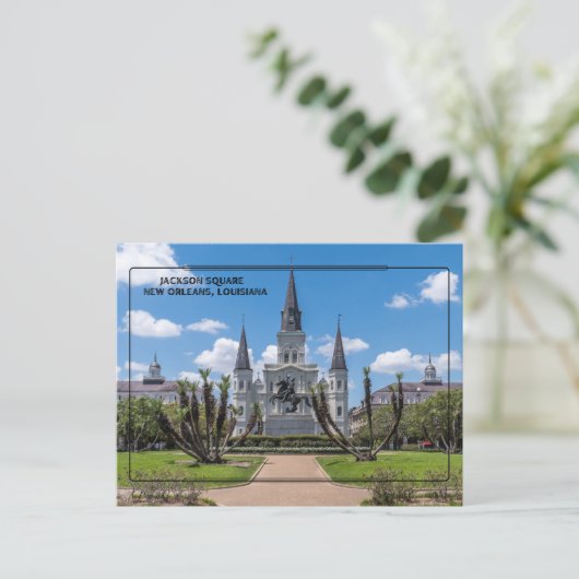 Jackson Square, NOLA Briefkaart (Staand voorkant)