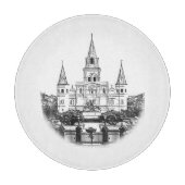 Jackson Square St Louis Cathedral New Orleans Snijplank (Voorkant)