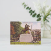 Jackson Statue Briefkaart (Staand voorkant)