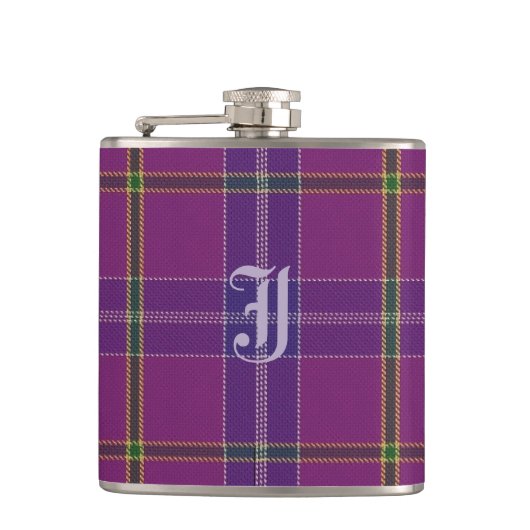 Jackson Tartan Flask Heupfles (Voorkant)