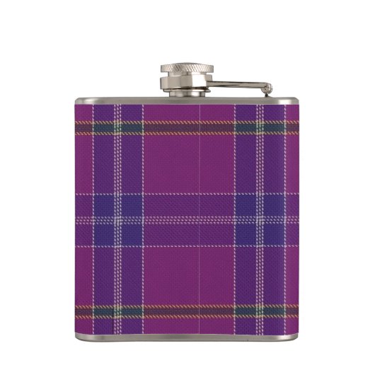 Jackson Tartan Flask Heupfles (Achterkant)