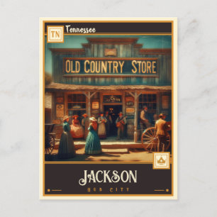 Jackson, Tennessee    Briefkaart