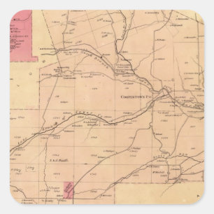 Jackson Township Vierkante Sticker