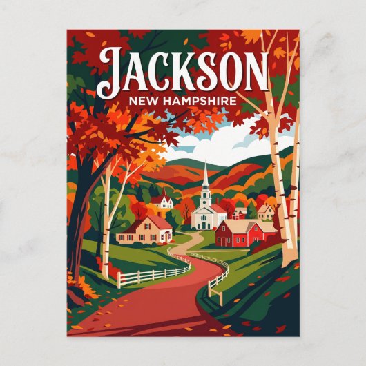Jackson USA Briefkaart (Voorkant)