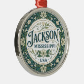 Jackson USA Metalen Ornament (Rechts)