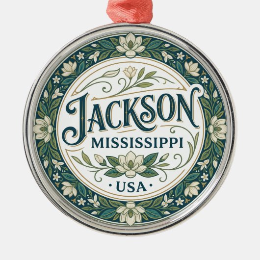 Jackson USA Metalen Ornament (Voorkant)