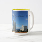 Jackson Welding Company Miami Florida 2014 Koffie Tweekleurige Koffiemok (Voorkant rechts)