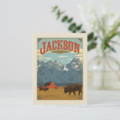 Jackson | Wyoming Briefkaart (Staand voorkant)