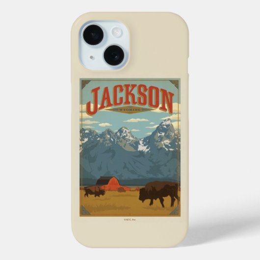 Jackson | Wyoming Case-Mate iPhone Case (Achterkant)