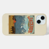 Jackson | Wyoming Case-Mate iPhone Case (Achterkant (horizontaal))