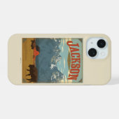 Jackson | Wyoming iPhone 15 Case (Achterkant horizontaal)