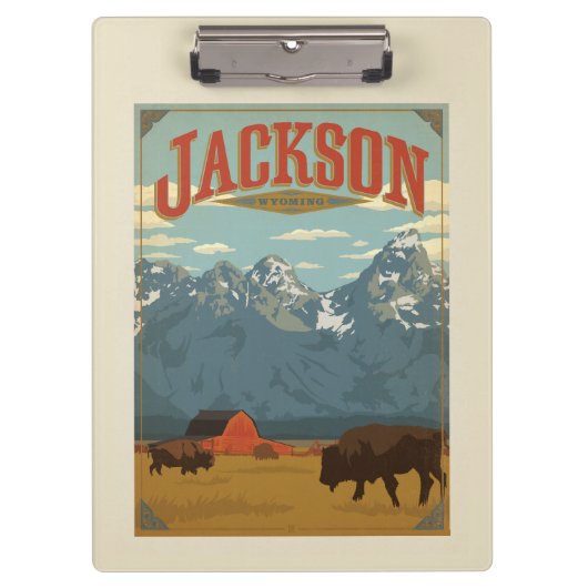Jackson | Wyoming Klembord (Voorkant)