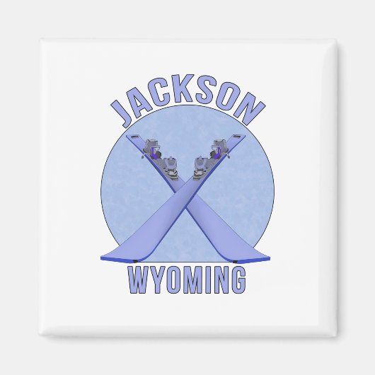 Jackson, Wyoming Magneet (Voorkant)