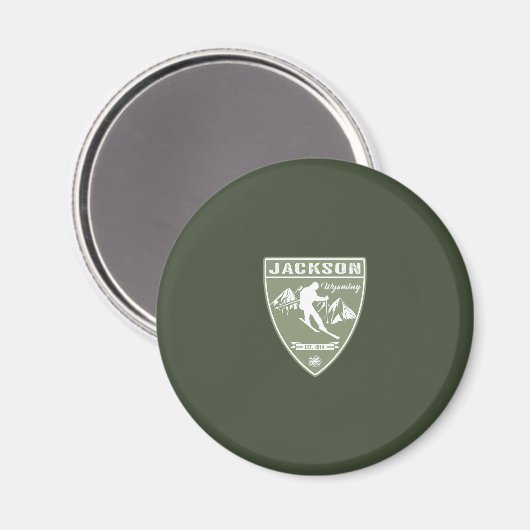 Jackson Wyoming Magneet (Voorkant / Achterkant)