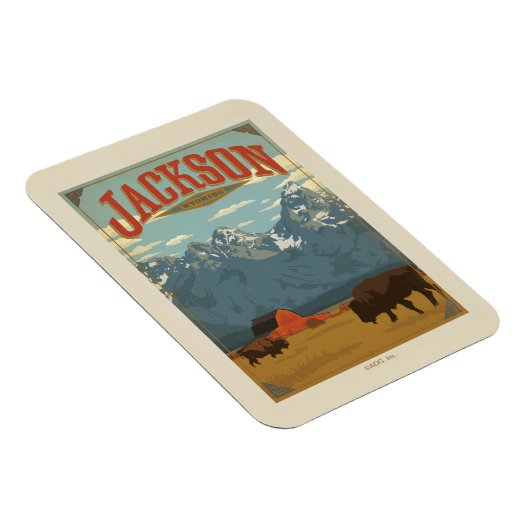 Jackson | Wyoming Magneet (Rechterzijde)