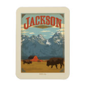 Jackson | Wyoming Magneet (Verticaal)