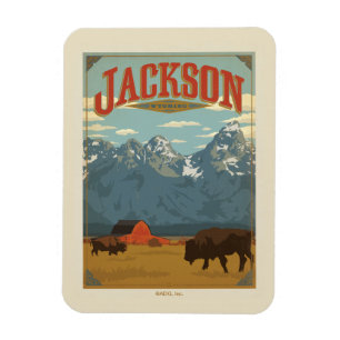 Jackson   Wyoming Magneet