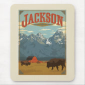 Jackson | Wyoming Muismat (Voorkant)