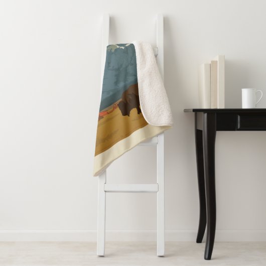 Jackson | Wyoming Sherpa Deken (In situ)