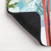 Jackson Wyoming ski poster Muismat (Hoek)