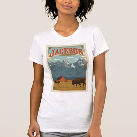 Jackson | Wyoming T-shirt (Voorkant)