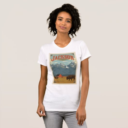 Jackson | Wyoming T-shirt (Voorkant volledig)