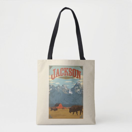 Jackson | Wyoming Tote Bag (Voorkant)