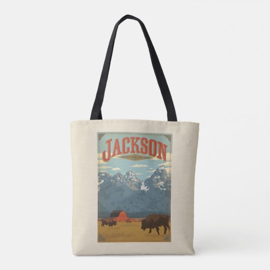Jackson | Wyoming Tote Bag (Achterkant)