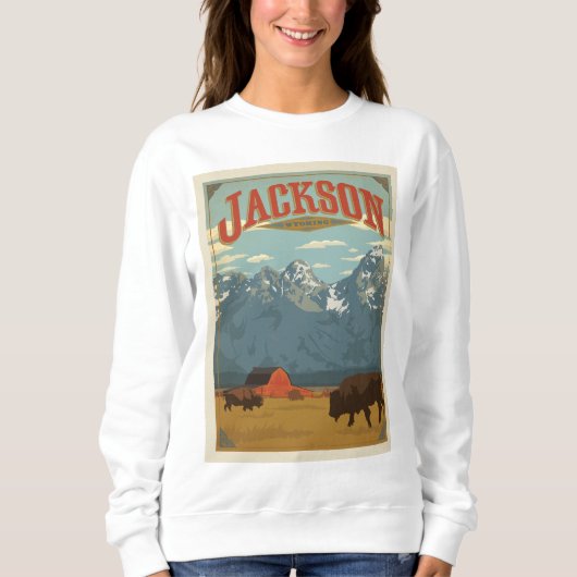 Jackson | Wyoming Trui (Voorkant)